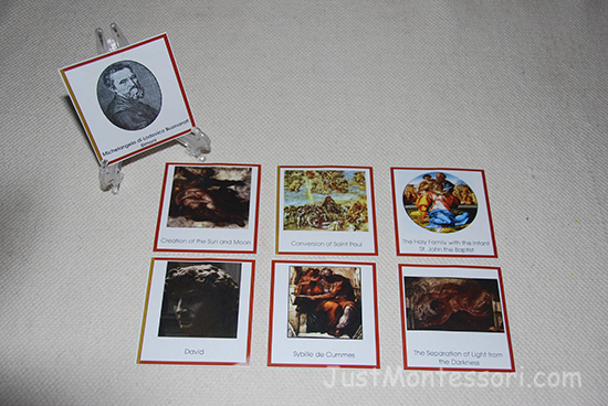 Michelangelo Card Set