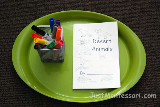 Desert Animals Booklet