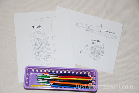 Brass Instruments - Coloring