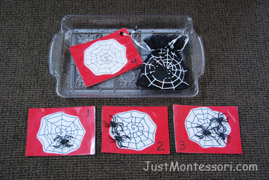 Spider Counting 1-10