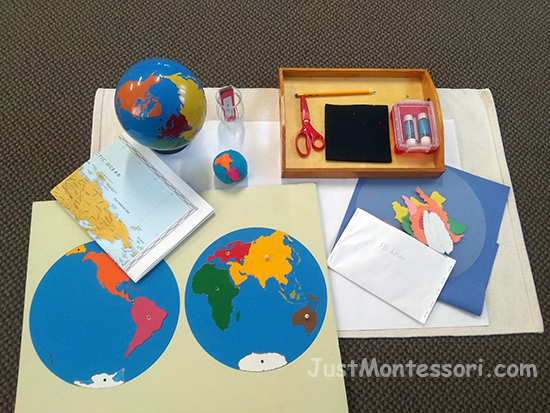 Hemisphere Map Lesson