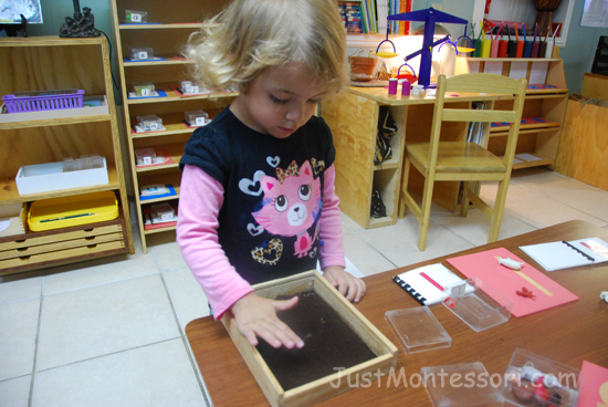 Sand Paper Letter Coffee child