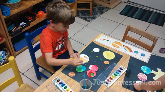 Painting Planets