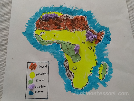 Poster of Africa Biomes