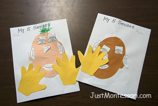 Five Senses Art Samples