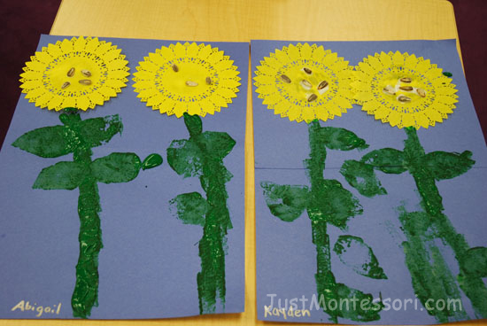 Sunflower Art Samples