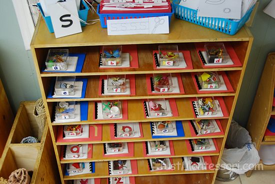 Letter Sound Shelf