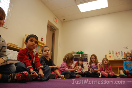 Instrument Playing During Story