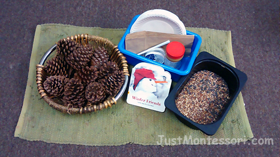 Pinecone Bird Feeders