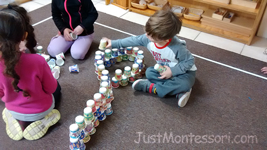 Build a Structure Using 100 Cups